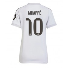 Real Madrid Kylian Mbappe #10 Hjemmedrakt Kvinner 2025-26 Kortermet Real Madrid Kylian Mbappe #10 Hjemmedrakt Kvinner 2025-26 Kortermet